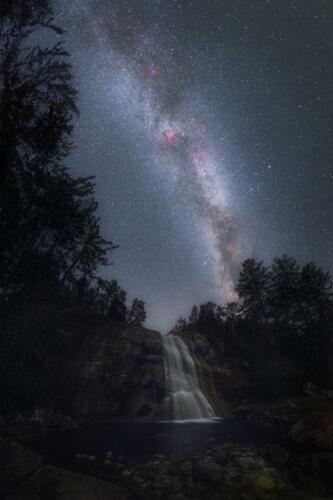 Cascades d'étoiles