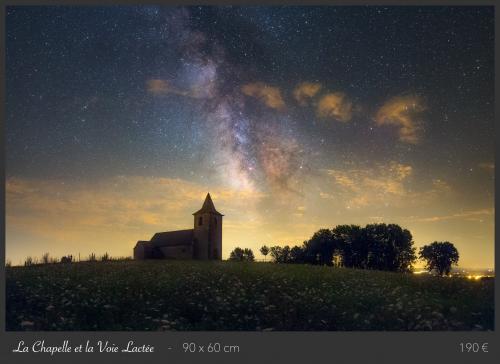 La Chapelle et la Voie lactée