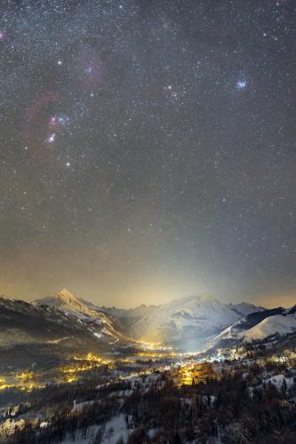 Ciel d'hiver au Val d'Azun