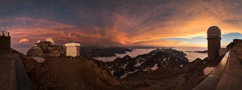Derniers rayons sur le Pic