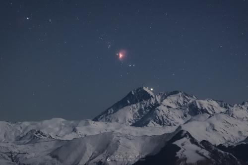 Pic et nébuleuse d'Orion