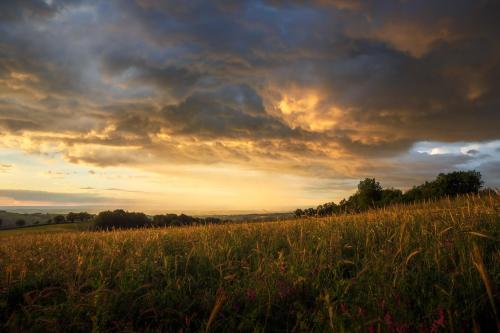  Orage au crépuscule I