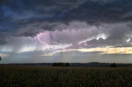  Orage au crépuscule II