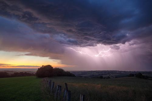  Orage au crépuscule III